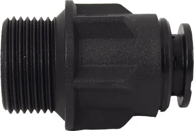 Produktbild von John Guest Einschraub Verbinder- PM metrisch, Schlauch Ø 15mm Gewinde 3/4" PM011516E
