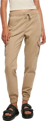 Produktbild von Urban Classics High Waist Cargohose Beige M Frau Beige M