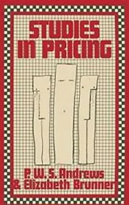 Obrázek produktu pro Studies in Pricing