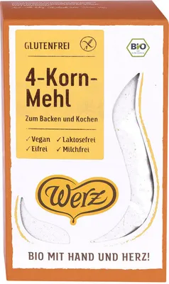 Image de farine aux 4 céréales - sans gluten 500g