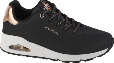 Produktbild von Skechers Uno-Shimmer Away 155196-BLK, Sneaker, Damen, Schwarz, Größe: 38