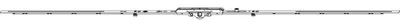 Produktbild von MACO MM D-Getriebe variabel, DM  6,5 mm, 1iS, FFH 801-1250 mm (202493)