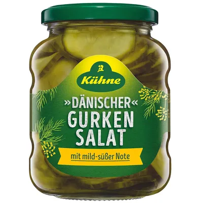 Zdjęcie produktu dla Duńska sałatka ogórkowa Kühne