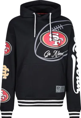 Obrázek produktu pro Recovered Mikina NFL 49ERS Go Niner s klasickým potiskem Black 3XL