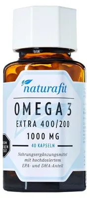 Immagine prodotto di naturafit Omega 3 Extra 400/200 capsule, 40 capsule