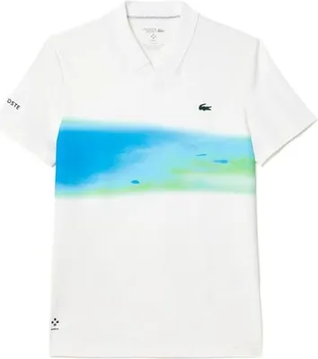 Productafbeelding van Lacoste Polo Shirt Sport, model Danill Medvedev, voor heren, wit