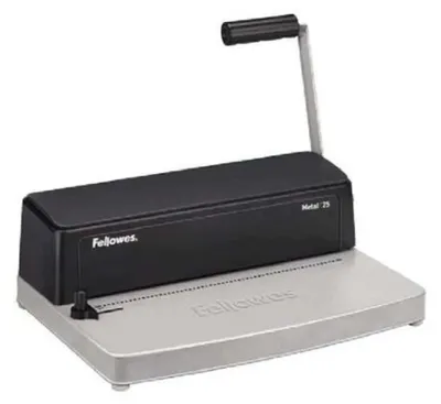 Immagine prodotto di Fellowes Metal 25 - Raccoglitore manuale a spirale in metallo, uso occasionale