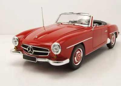 Produktbild von Minichamps 100037032 Mercedes 190 SL Cabrio W121 1955 rot 1:18