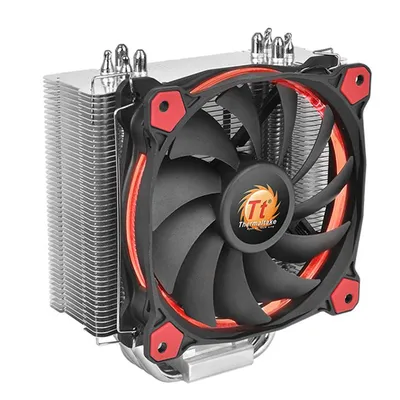 Immagine prodotto di Thermaltake Riing Silent 12 Processor Air Cooling 12 cm Nero, Rosso, Argento