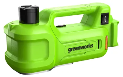 Obrázok produktu pre Greenworks G24JACK Battery Jack 24V 3T Elektrický hydraulický zdvihák Výška: 6-1/8"-17-1/2" (155-445mm) Vhodný pre väčšinu vozidiel BEZ BATÉRIE a nabíjačky