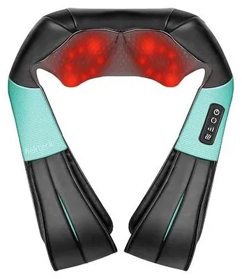 Zdjęcie produktu dla Masażer karku shiatsu 3D z ogrzewaniem na ramiona plecy