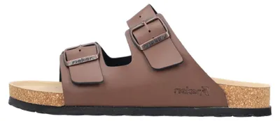 Image de Rieker, modèle : 2219022 22, chaussures pour hommes, sandales, couleur marron, style décontracté