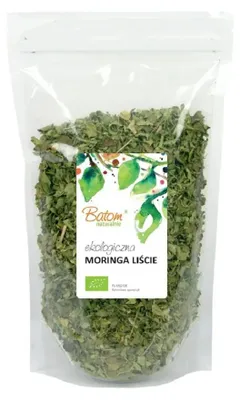HERBATKA LIŚĆ MORINGI BIO 100 g - BATOM