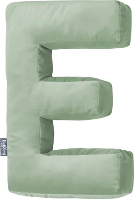 Produktbild von Dekoratives Kissen Buchstabe E Olive