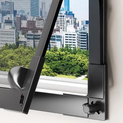 Produktbild von Fliegengitter Fenster magnetisch 135x150 cm zuschneidbar selbstklebend Insektenschutz Netz ohne Bohren Magnetverschluss für Wohnraum Schlafzimmer