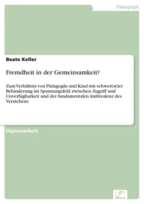 Produktbild von Fremdheit in der Gemeinsamkeit?
