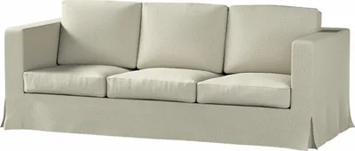 Produktbild von Dekoria Bezug für Karlanda 3-Sitzer Sofa nicht ausklappbar, lang, beige, Bezug für Sofa Karlanda 3-lang