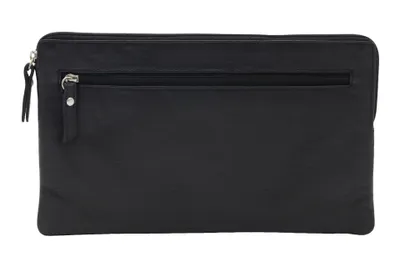 Produktbild von LEAS Banktasche, Geldtasche, Echt-Leder, schwarz Special-Edition