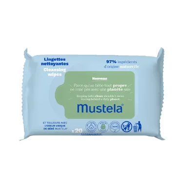 Produktbild von Mustela Baby Feuchttücher 20 Stk.
