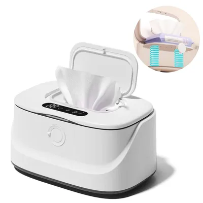 Produktbild von Feuchttuchspender und Windelw?rmer fš¹r Babys,3 Temperaturstufen USB-Anschluss, schnelles Aufheizen mit 3 Temperaturstufen