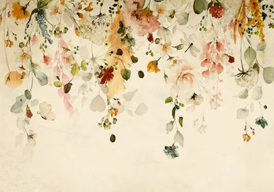 Produktbild von Vlies Fototapete Blumen 400x280 cmTapeten Wandtapete XXL Blätter Pflanzen Natur wie gemalt b-A-10087-a-a