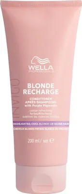 Zdjęcie produktu dla Wella Professionals Invigo Blonde Recharge Conditioner with Purple Pigments odżywka o działaniu neutralizującym żółte odcienie 200 ml