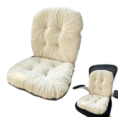 Image de Housse de siège pour fauteuil à dossier haut, 42 x 85 cm, blanc