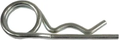 Produktbild von Federstecker (Sicherungssplint) doppelt Federsplint 6x120mm Federstahl verzinkt