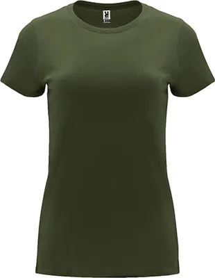 Produktbild von Roly CA6683 | Damen Capri T-Shirt, Tailliert und eng anliegend geschnitten - Farbe: Venture Green 152 - Größe: XL