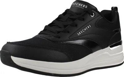 Immagine prodotto di Skechers WIP 177342-BKSL in Black Duraleather/ Mesh/ Silver Trim color size 38