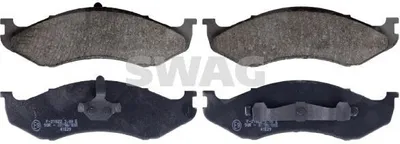Produktbild von SWAG Bremsbeläge Satz Vorne Bremsklötze für JEEP CHEROKEE (XJ) 60 11 6197