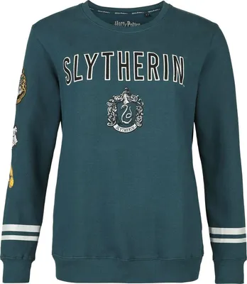 Produktbild von Harry Potter Sweatshirt Damen Slytherin - Antic grün M
