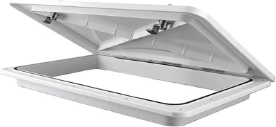 Productafbeelding van Toegangsdeur voor campers, 570x360mm, met openingshoek van 180°