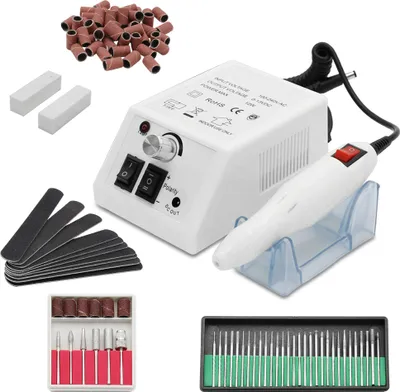 Produktbild von Jopassy Nagelfräser Maniküre Pediküre SET Nagel Design Nagelstudio Nail Art Weiß