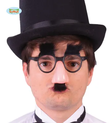 Produktbild von Brille mit Nase Bart und Augenbrauen