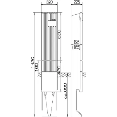 Immagine prodotto di Pilastro di collegamento ABN SL142P