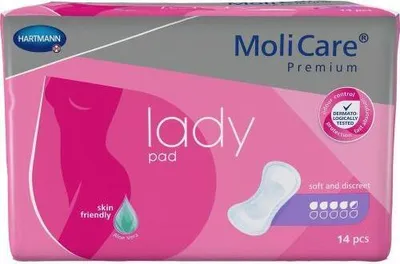 Produktbild von Hartmann MoliCare Lady 4.5 Drops Absorbent Protectors 14 Units