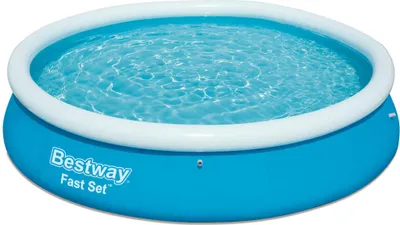 Produktbild von Bestway Fast Set Aufblasbarer Swimmingpool Rund 366x76 cm 57273