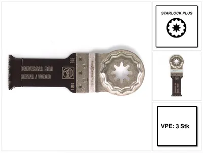 Immagine prodotto di Fein  E-Cut Universal-Sägeblatt SLP 60x28 mm, 3 Stück