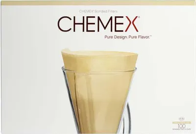 Produktbild von CHEMEX Papierfilter für Kaffee Größe 3 / Kaffeefilter / 100 Stück