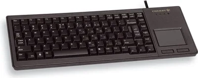 Zdjęcie produktu dla CHERRY XS Touchpad, Pełnowymiarowy (100%), Przewodowa, USB, QWERTY, Czarny