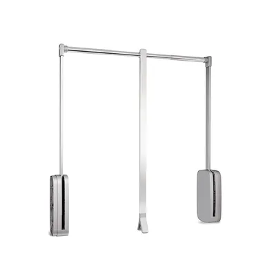 Produktbild von Emuca Kleiderlift für Garderoben Sling, 450 - 600, Verchromt, Stahl und