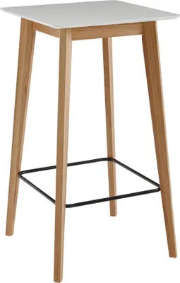 Zdjęcie produktu dla Stół 60x110x60 cm białego kwadratu | Wohnling