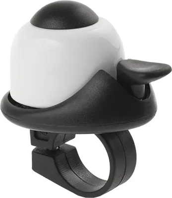 Produktbild von Messingschlager Glocke BELLA DESIGN Mini, M-WAVE, Aluminium, Ø=36mm, weiß