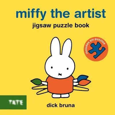 Obrázok produktu pre Miffy umelkyňa – kniha s puzzlemi
