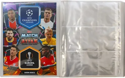 Produktbild von Topps Champions League 2020/21 - Trading Cards - 1 Leere Sammelmappe