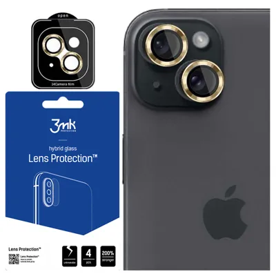 Zdjęcie produktu dla 3MK Lens Protection Pro, iPhone 15 Plus, 1 szt.