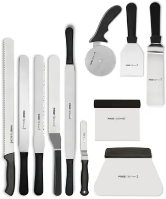 Produktbild von Pirge n Werkzeug Set - 11 TLG Edelstahl Set für Konditoreien und Bäckereien