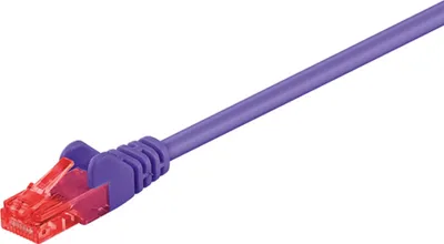 Produktbild von Goobay CAT 6 Patchkabel, U/UTP, Violett