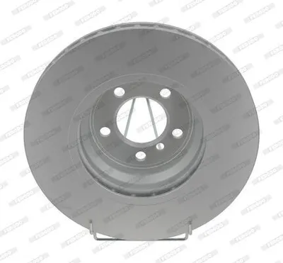 Image de 2 disques de frein FERODO, modèle DDF1245C-1, pour BMW 5 Touring (E61), 7 (E65 E66 E67), diamètre 81 mm